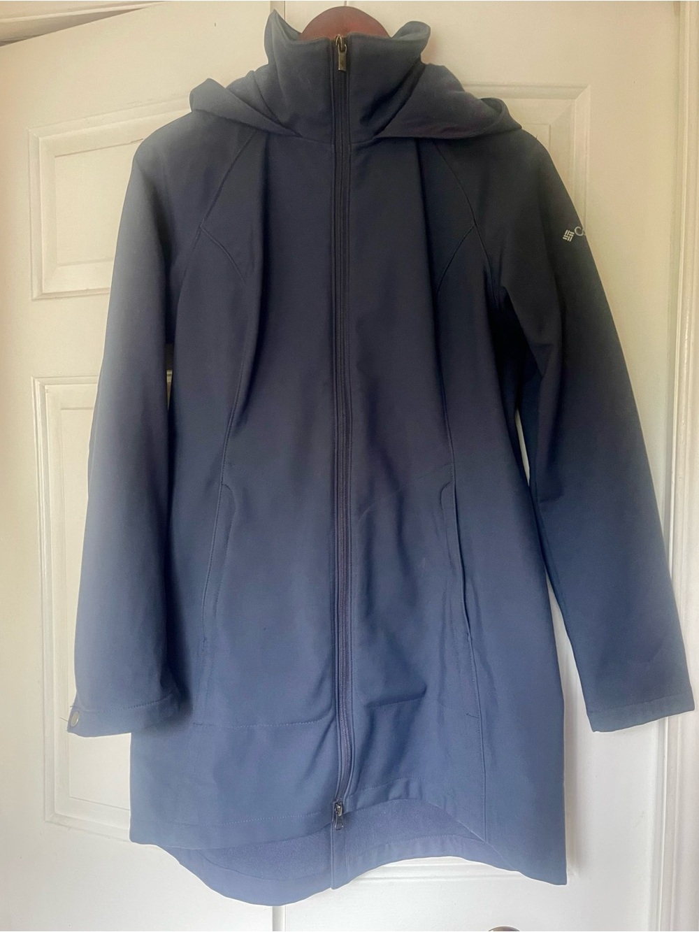 Columbia women's longline softshell jacket Sz M